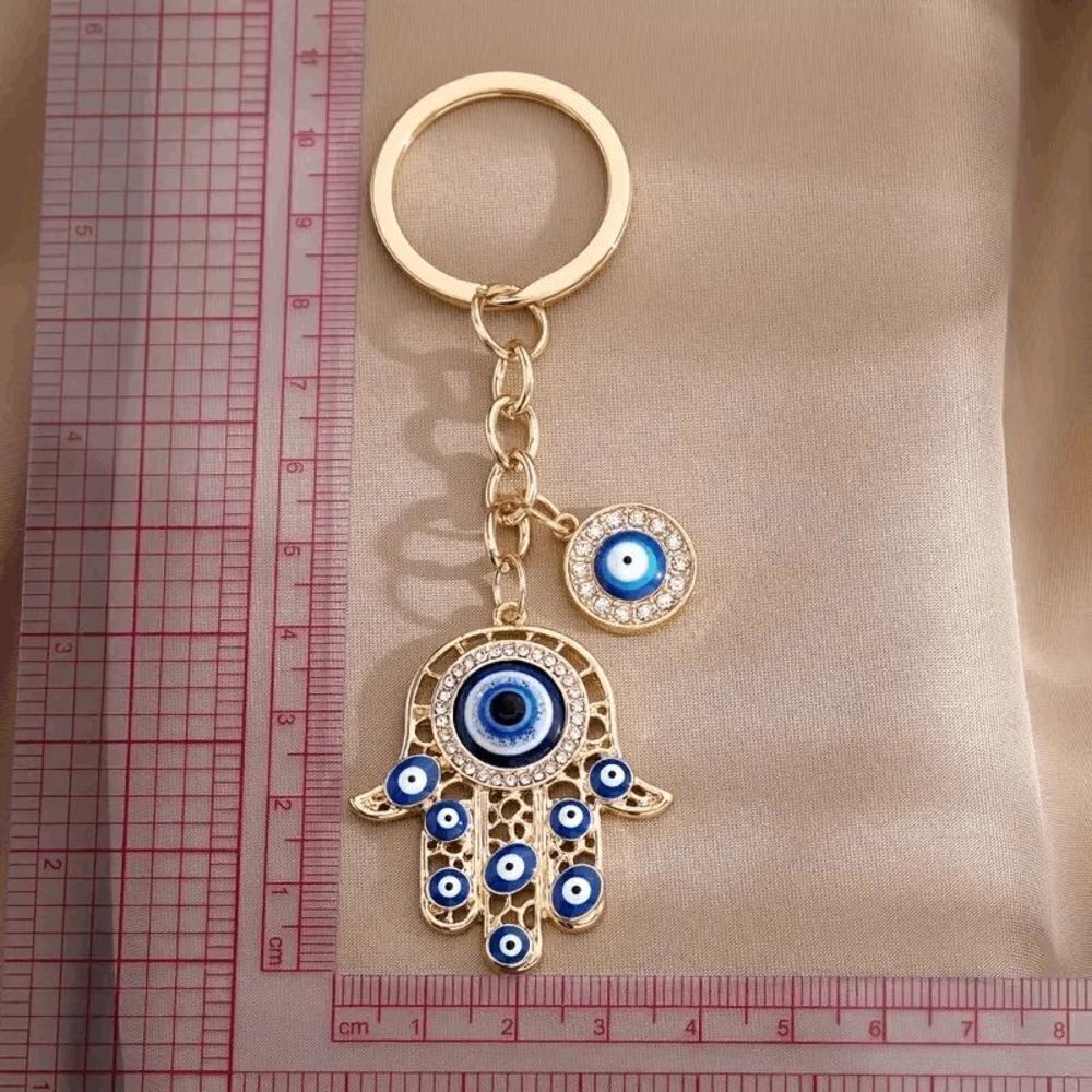 Hamsa Hand Keychain‎ - Picture 2 of 4